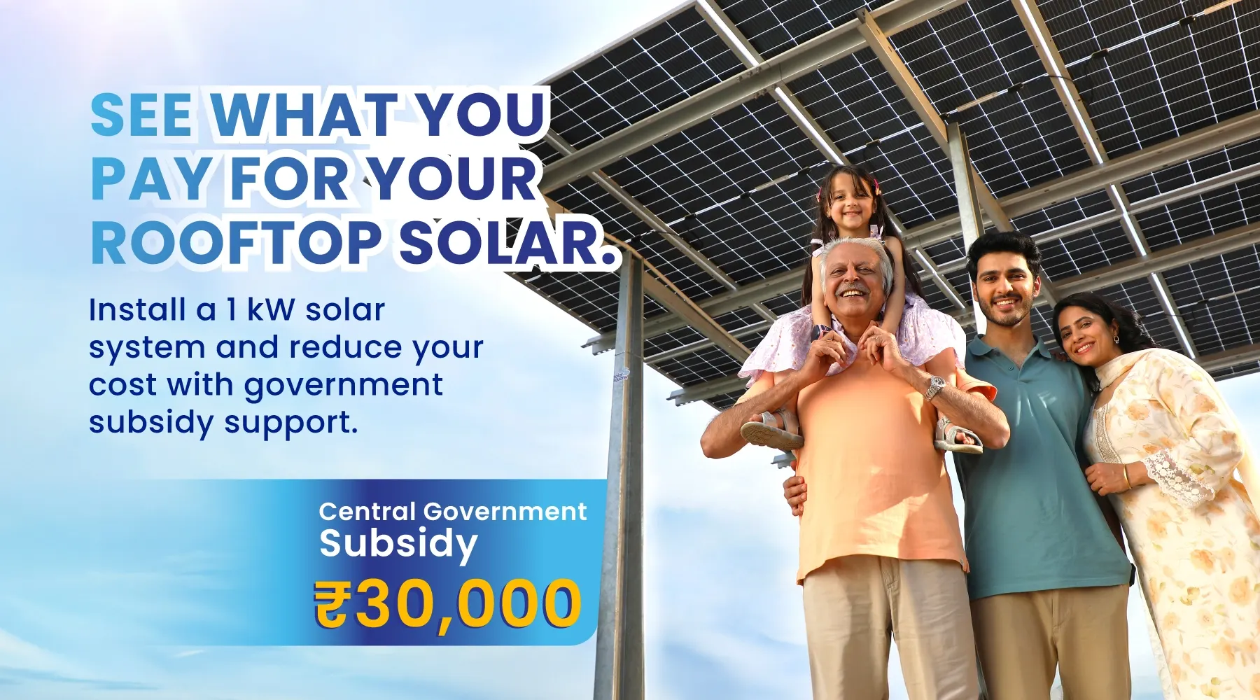 Subsidy on 1kw Solar Panel
