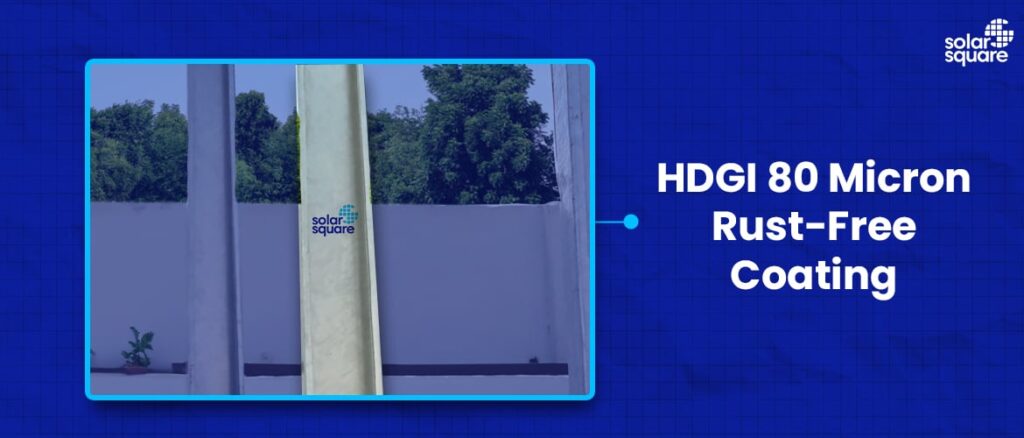 HDGI 80 Micron Rust-Free Coating
