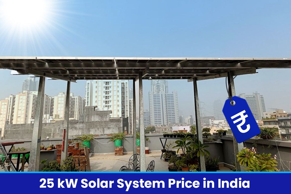 25 kW Solar System Price
